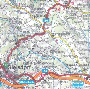 Anfahrt nach Prebensdorf